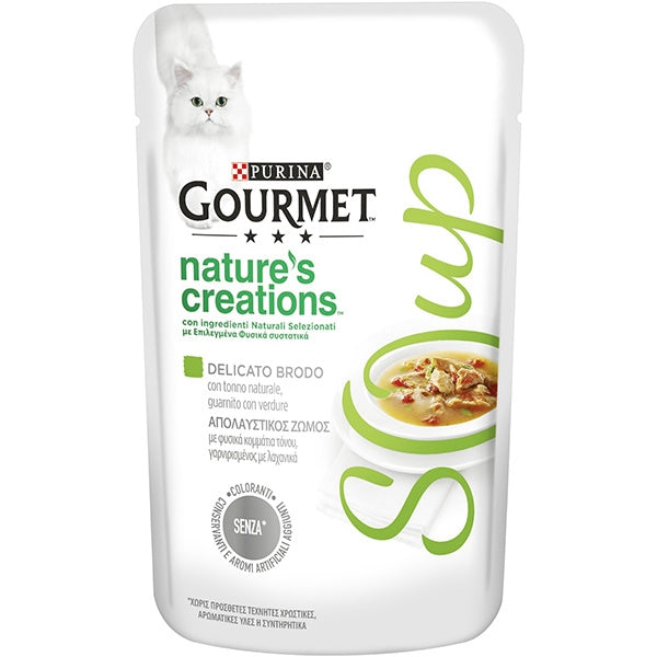 GOURMET NATURE'S CREATIONS SOUP TONNO & VERDURE 40 GR.