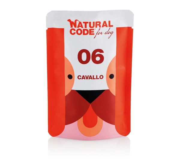 NATURAL CODE DOG06 CAVALLO BUSTA 100 GR.