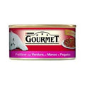 GOURMET FETTINE MANZO, FEGATO & VERDURE 195 GR.
