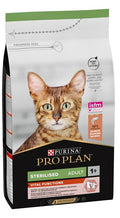 PURINA PRO PLAN CAT ADULT STERILISED VITAL FUNCTION SALMONE 1,5 KG.