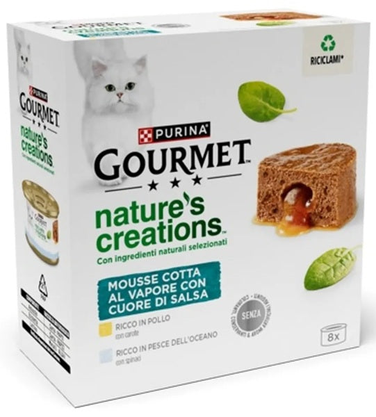 GOURMET NATURE'S CREATIONS FILETTINI MULTIPACK (8 x 85 GR.)