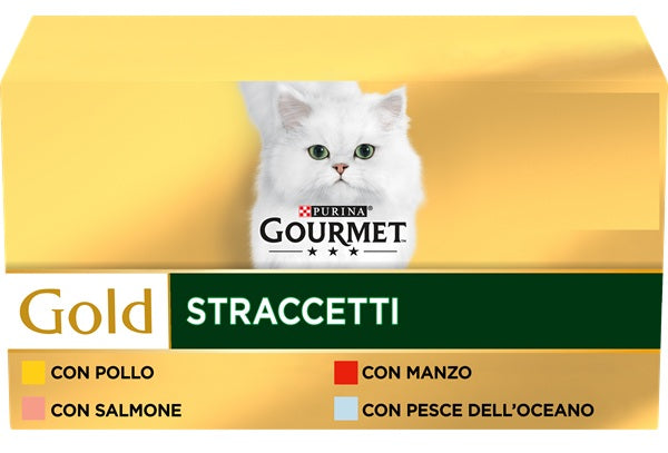 GOURMET GOLD STRACCETTI MULTIPACK 24 x 85 GR.