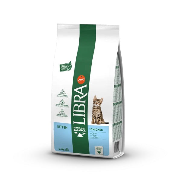 LIBRA CAT KITTEN POLLO 1,5 KG.