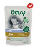OASY CAT BOCCONCINI IN SALSA ADULT MAIALE 85 GR.