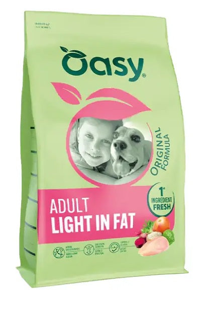 OASY DOG ADULT LIGHT IN FAT POLLO 2 KG.