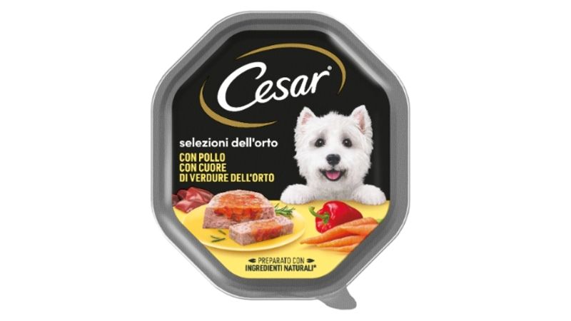 CESAR SELEZIONI DELL'ORTO POLLO CON CUORE DI VERDURE DELL'ORTO 150 GR.