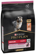 PURINA PROPLAN DOG MEDIUM PUPPY SENSITIVE SKIN SALMONE 3 KG.