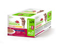 NATURAL TRAINER CAT ADULT SALMONE/POLLO MULTIPACK 24 x 85 GR.
