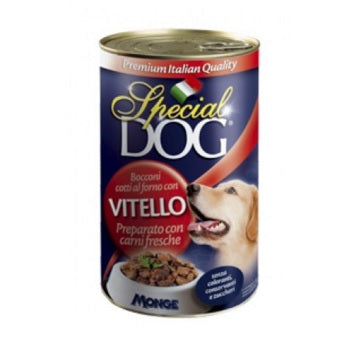 SPECIAL DOG BOCCONI CON VITELLO 400 GR.