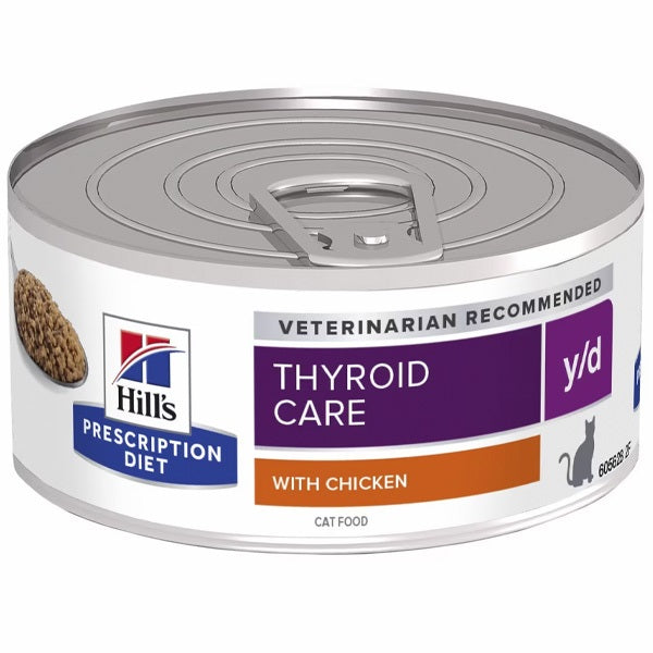 *HILL'S PRESCRIPTION DIET FELINE Y/D 156 GR.