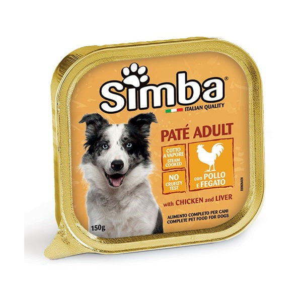 SIMBA PATE' CON POLLO & FEGATO 150 GR.