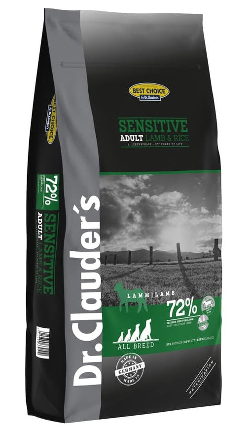 DR.CLAUDER'S DOG SENSITIVE ADULT AGNELLO & RISO 350 GR.