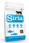 SIRIA ADULT STERILIZED TONNO & SALMONE 2 KG.