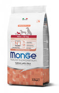 MONGE SPECIALITY LINE MINI PUPPY & JUNIOR SALMONE & RISO 2,5 KG.