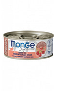 MONGE SUPREME STERILISED TONNO, RISO INTEGRALE & GOJI 80 GR.