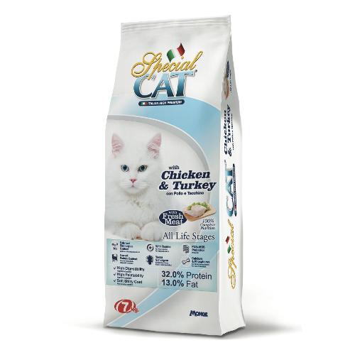 SPECIAL CAT ADULT POLLO & TACCHINO 7 KG.