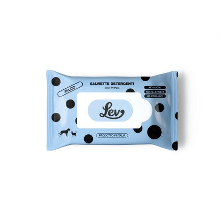 LEV SALVIETTE DETERGENTI CON TALCO 80 PZ.