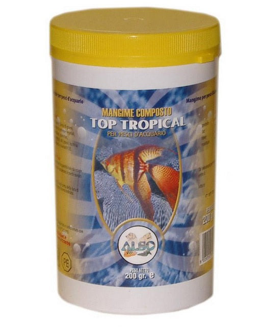 TOP TROPICAL MANGIME PESCI TROPICALI IN FIOCCHI 60 GR.