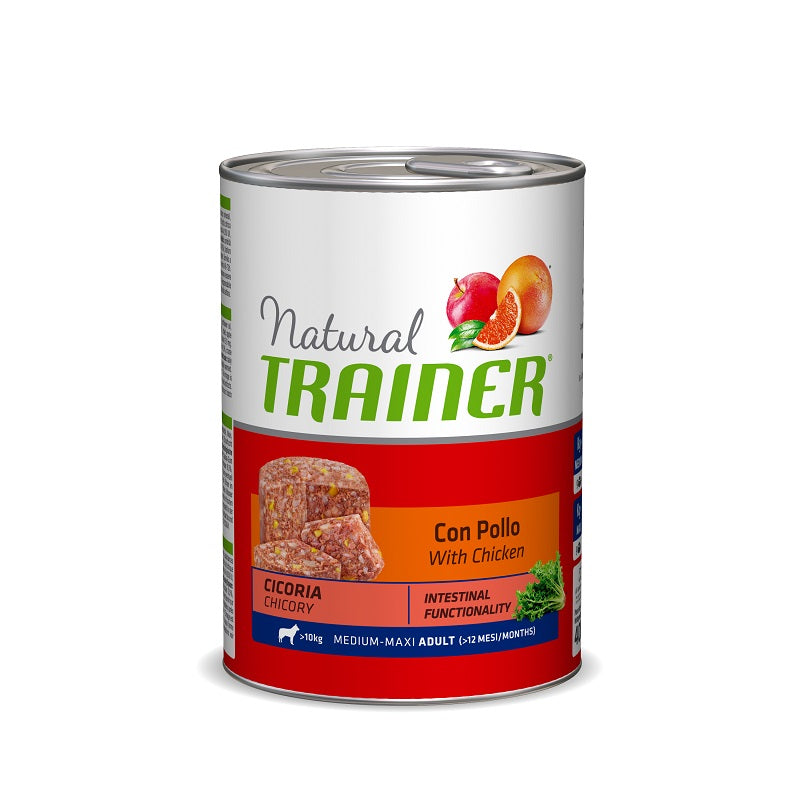 NATURAL TRAINER MEDIUM ADULT POLLO & RISO 400 GR.