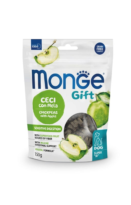 MONGE GIFT SUPER "M" SENSITIVE DIGESTION CECI & MELA 150 GR.