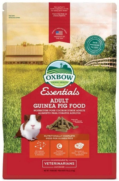 OXBOW ESSENTIALS ADULT GUINEA PIG FOOD 2,27 KG.
