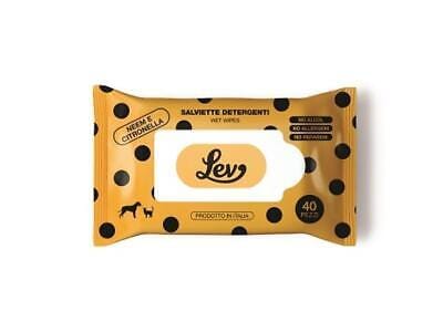 LEV SALVIETTE DETERGENTI CON OLIO DI NEEM 40 PZ.