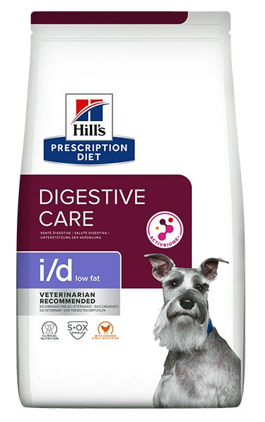 HILL'S PRESCRIPTION DIET CANINE I/D LOW FAT 1,5 KG.