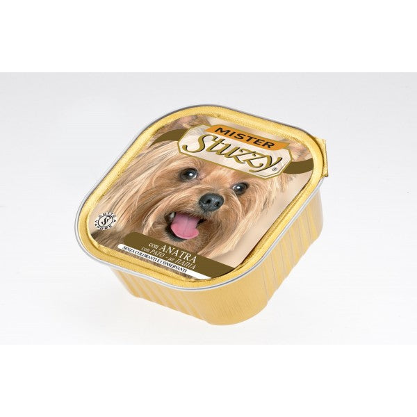 MISTER STUZZY DOG CON ANATRA 150 GR.