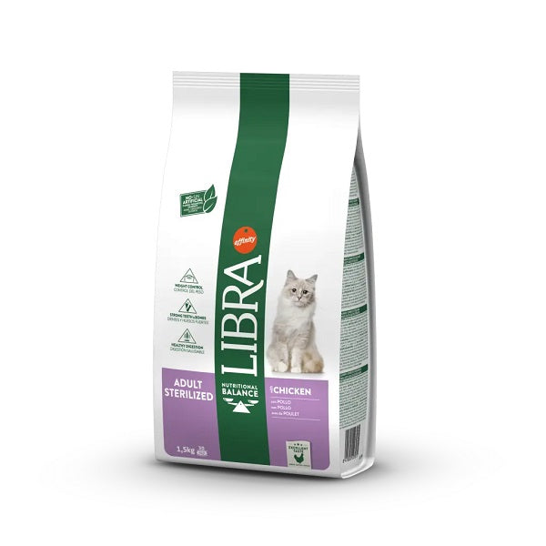 *LIBRA CAT ADULT STERILIZED POLLO 300 GR.