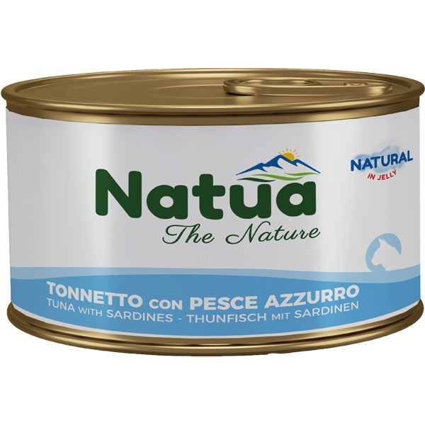 NATUA CAT NATURAL TONNETTO & PESCE AZZURRO 85 GR.
