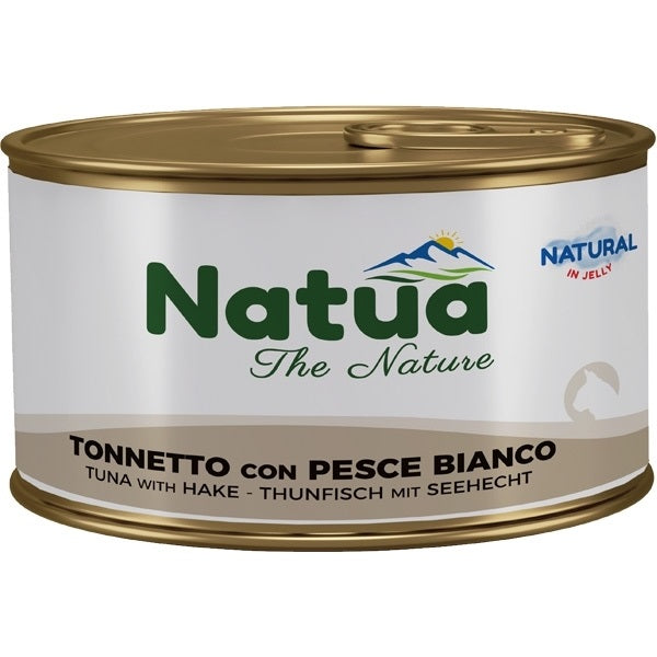 NATUA CAT NATURAL TONNETTO & PESCE BIANCO 85 GR.