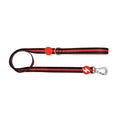 DASHI GUINZAGLIO STRIPES3 RED & BLACK TG. LARGE