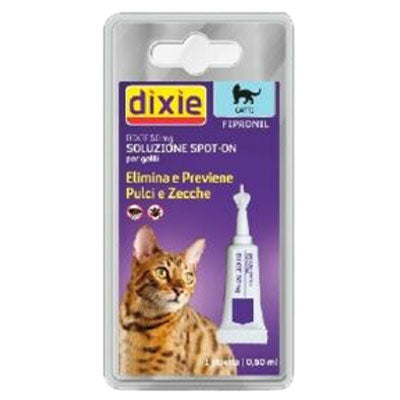 DIXIE FIPRO SPOT ON GATTO 1 PIPETTA DA 0,5 ML.