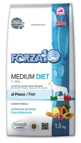 FORZA 10 DIET ADULT MEDIUM PESCE 1,5 KG.