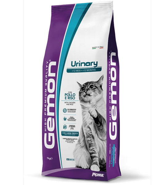 GEMON CAT URINARY POLLO & RISO 2 KG.