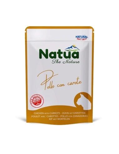 NATUA CAT BUSTA POLLO & CAROTE 70 GR.