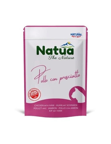 NATUA CAT BUSTA POLLO & PROSCIUTTO 70 GR.
