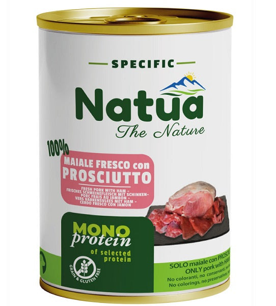 NATUA DOG SPECIFIC PROSCIUTTO 400 GR.