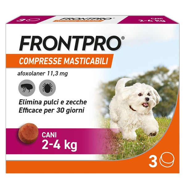 FRONTPRO COMPRESSE 2-4 KG. / 3 PZ.