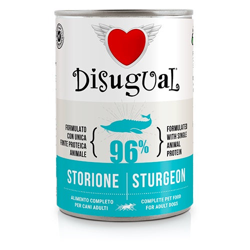 DISUGUAL DOG ADULT STORIONE 400 GR.