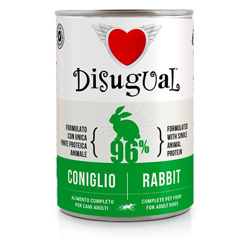 DISUGUAL DOG ADULT CONIGLIO 150 GR.