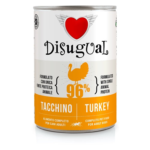 DISUGUAL DOG ADULT TACCHINO 150 GR.