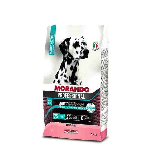 MORANDO PROFESSIONAL ADULT MONO-PRO MAIALE 2,5 KG.