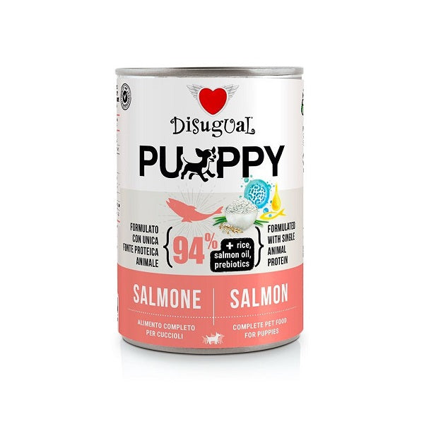 DISUGUAL DOG PUPPY SALMONE 400 GR.