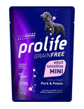 PROLIFE DOG ADULT SENSITIVE MINI MAIALE & PATATE 100 GR.