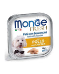 MONGE FRESH PATE' E BOCCONCINI CON POLLO 100 GR.
