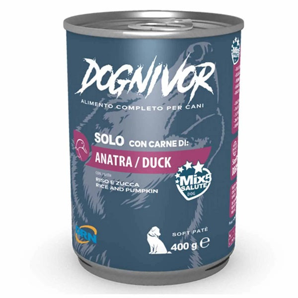 DOGNIVOR ADULT ANATRA, RISO & ZUCCA 400 GR.