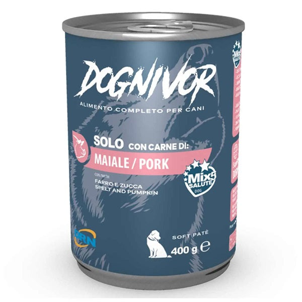 DOGNIVOR ADULT MAIALE, FARRO & ZUCCA 400 GR.