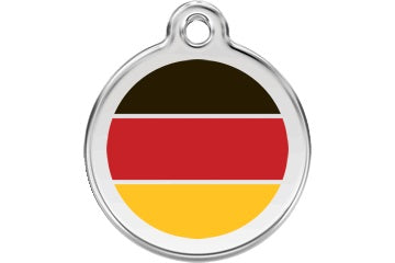 REDDINGO MEDAGLIETTA CON INCISIONE MOD: BANDIERA GERMANIA