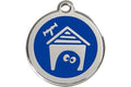 REDDINGO MEDAGLIETTA CON INCISIONE MOD: DOG HOUSE